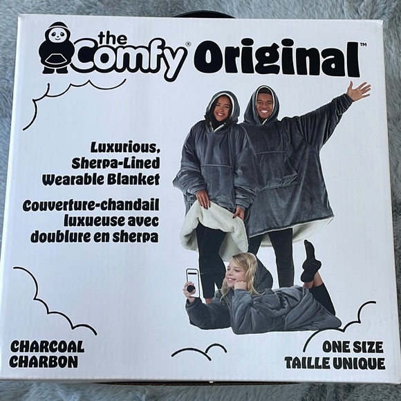 The Comfy Original - Sherpa Lined Wearable Blanket Unisex - Picture 2 of 4